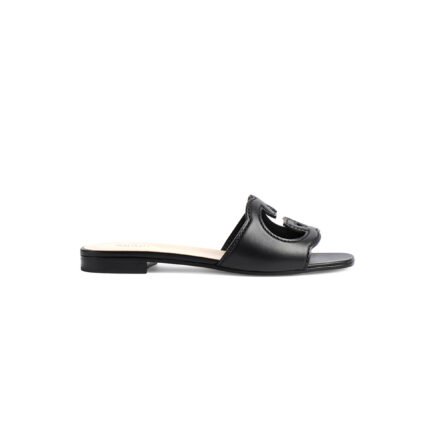 GUCCI WOMEN'S SLIDE SANDAL WITH INTERLOCKING�G 694451