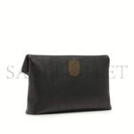YSL LARGE ENVELOPE POUCH CLUTCH BAG IN LEATHER 401243653778 (29.5*18*4.5cm) - Image 3