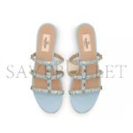 VALENTINO ROCKSTUD FLAT SLIDE SANDAL 5W2S0C49VOD_ZJ4 - Image 5