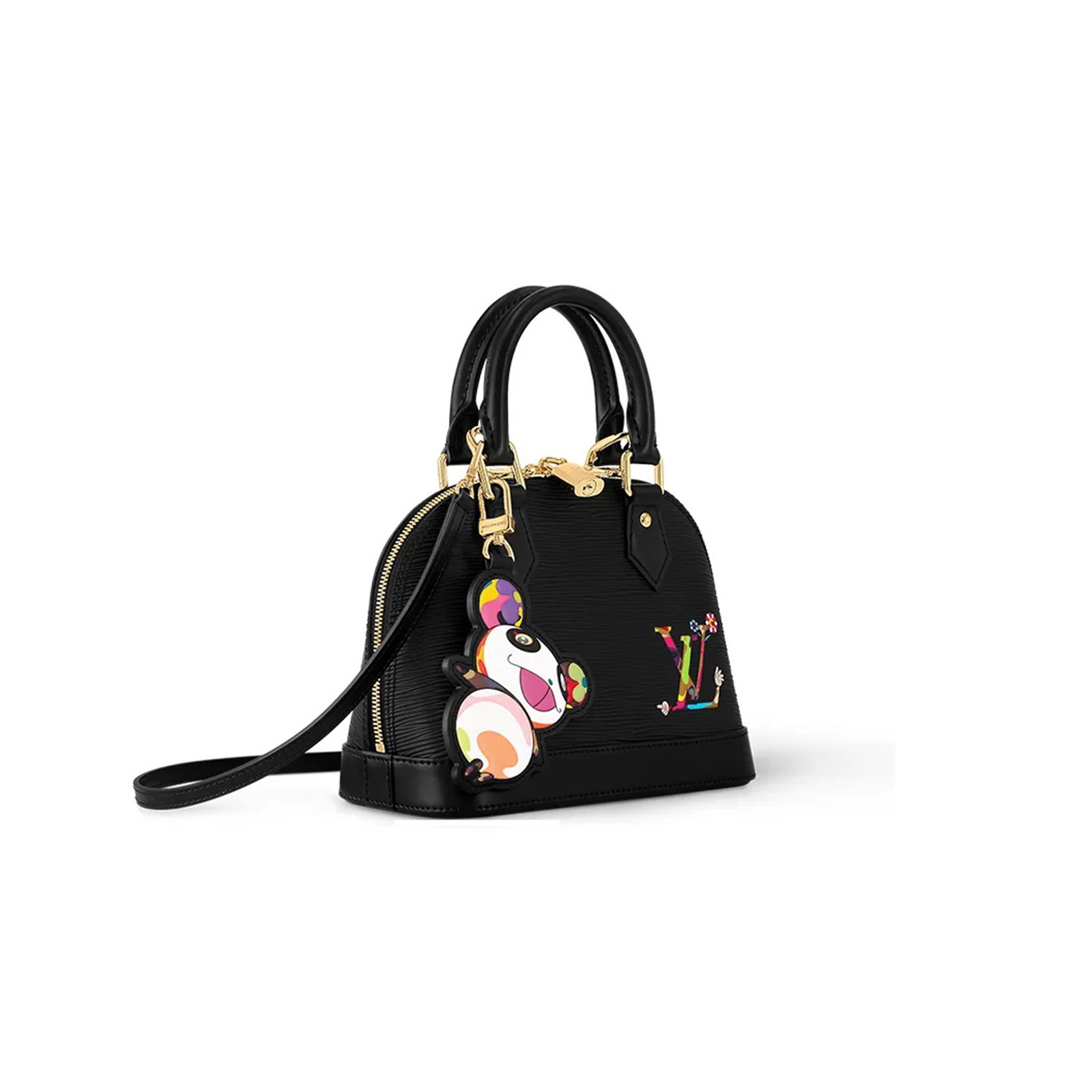 e1ac6c32e5fcb74b7caecbee87e0c2419fd96417 LOUIS VUITTON MURAKAMI LV X TM ALMA BB M13670 (24*18*11cm) - Image 1