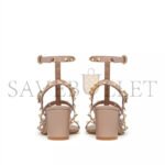 VALENTINO ROCKSTUD CALFSKIN ANKLE STRAP SANDAL 60MM 5W2S0491VBP_P45 - Image 3