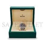 ROLEX SKY-DWELLER STAINLESS STEEL BLACK DIAL JUBILEE WATCH 326934 - Image 3