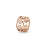 VAN CLEEF ARPELS PERL�E CLOVERS RING, SMALL MODEL VCARO9NB00