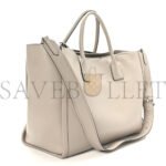 PRADA SOFT CALFSKIN LARGE CONCEPT TOTE POMICE (30*25*21cm) - Image 2