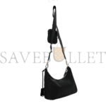 PRADA NYLON RE-EDITION 2005 SHOULDER BAG BLACK (18*18*6cm) - Image 2