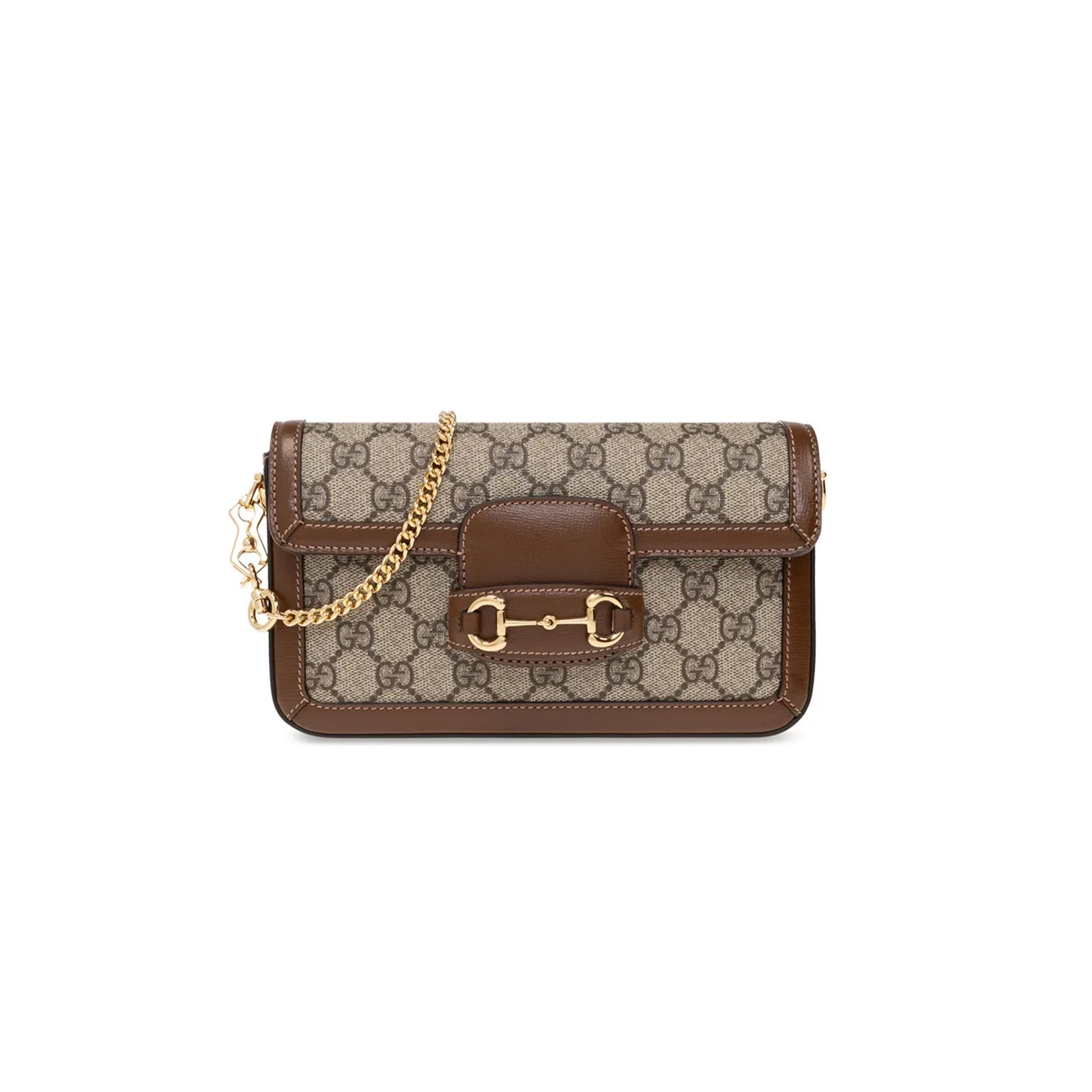 e66f5814c58ef4242afbcbf31d1e37a7c8245655 GUCCI HORSEBIT 1955 SOFT SMALL SHOULDER BAG 752002 (21.5*12.5*3cm) - Image 1