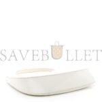 PRADA SPAZZOLATO CLEO SHOULDER BAG WHITE (27*18*5cm) - Image 3