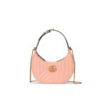 GUCCI GG MARMONT HALF-MOON-SHAPED MINI BAG 699514 (21.5*11*5cm)