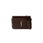 YSL SOLFERINO MEDIUM SATCHEL IN BOX SAINT LAURENT 7110390SX0W2877 (23*16*6cm)