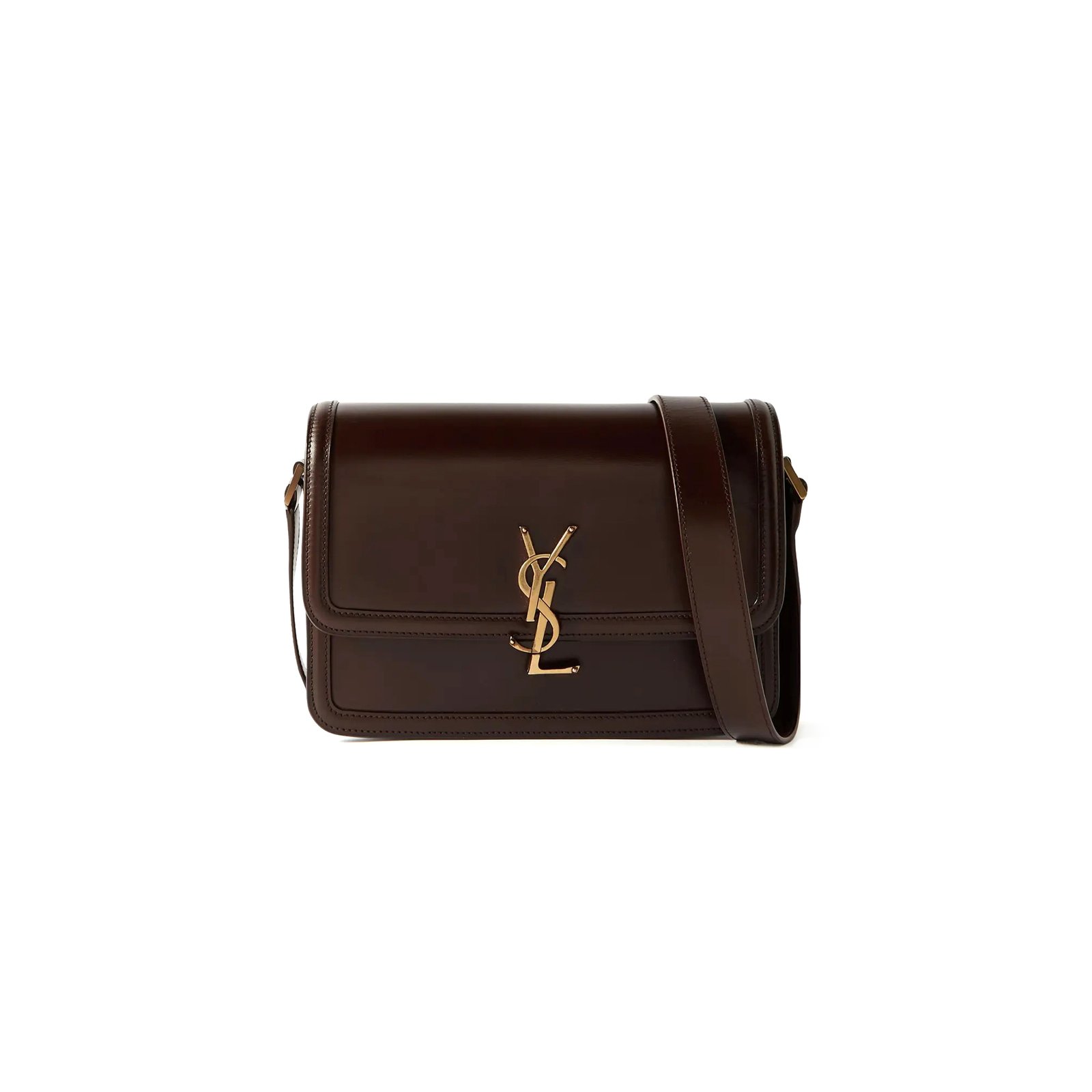 e7b360cae37c129f90ed99e1ae3a33164311eaf3 YSL SOLFERINO MEDIUM SATCHEL IN BOX SAINT LAURENT 7110390SX0W2877 (23*16*6cm) - Image 1