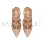 VALENTINO ROCKSTUD ANKLE STRAP PUMP 100 MM 5W2S0393VOD_P45 - Image 5