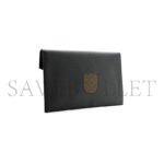 YSL GRAIN DE POUDRE UPTOWN POUCH BLACK 1567353 (21.5*12*2.5cm) - Image 2