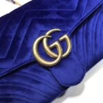 Gucci GG Marmont Velvet Shoulder Bag 443497 - Image 5