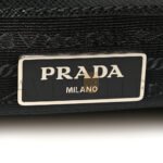 PRADA RE-NYLON TESSUTO SAFFIANO MEDIUM BACKPACK BLACK (29*28*15cm) - Image 5