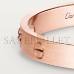 CARTIER BRACELET LOVE, MOD�LE CLASSIQUE, FINITION BROSS�E, 4 DIAMANTS B6080017 - Image 9
