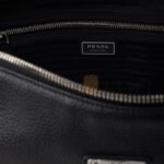 PRADA LARGE LEATHER SHOULDER BAG 2VH185 (43*32*18cm) - Image 6