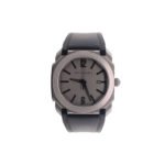BVLGARI AUTOMATIC GREY DIAL 41MM MEN'S WATCH 102858