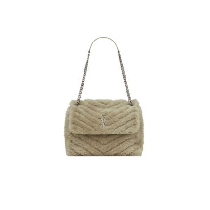 YSL NIKI MEDIUM IN SHEARLING 498894322561 (28*20.5*8.5cm)