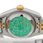 ROLEX STAINLESS STEEL 18K YELLOW GOLD 26MM OYSTER PERPETUAL DATEJUST WATCH CHAMPAGNE 79173 - Image 3