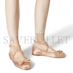 VALENTINO ROCKSTUD SATIN BALLERINA 4W2S0HB6SWH_GF9 - Image 2