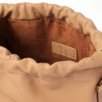 YSL RIVE GAUCHE�LACED BUCKET BAG IN LEATHER�710261325688 (21*23*14cm) - Image 3