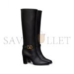 VALENTINO VLOGO SIGNATURE CALFSKIN BOOT 75MM 5W0S0KR5SGQ_0NO - Image 2