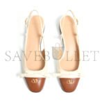 VALENTINO VALET DU ROI KID SLINGBACK BALLERINA 25MMM 6W0S0MH0DDT_AHA - Image 4