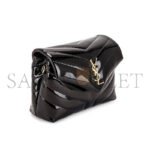 YSL TOY LOULOU SHOULDER BAG IN PATENT LEATHER 6309512IU1J1000 (20*14*7cm) - Image 3