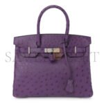 HERMES MASTER BIRKIN 30 ULTRA VIOLET 1077693 (30*24*16cm) - Image 2