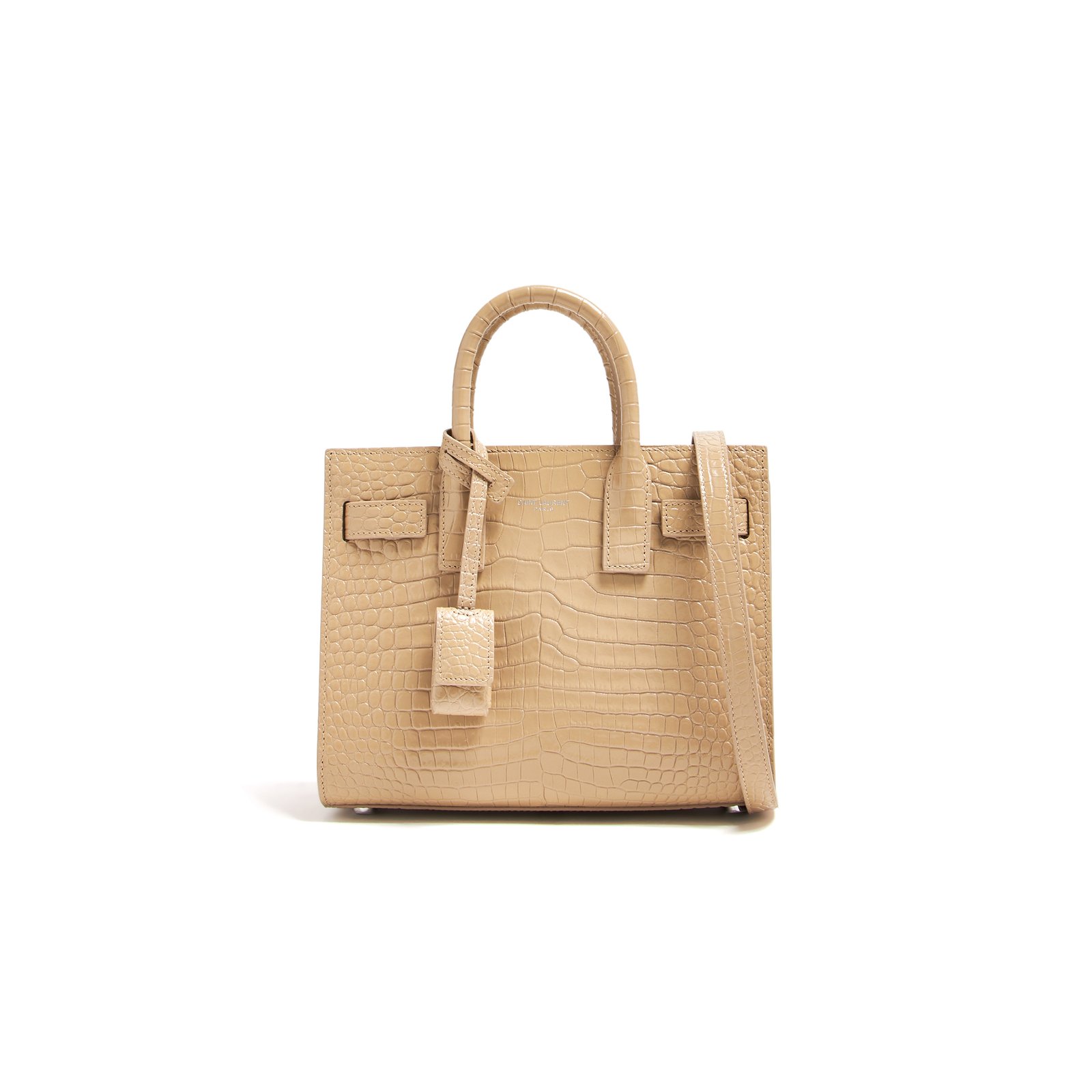 ecdb52fd29f930c6bbda6588ca5c5c4d9ae9000a YSL BABY SAC DE JOUR CROC EMBOSSED�392035DND1N2721 (22*18*10.5cm) - Image 1