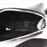 PRADA SAFFIANO TRAVEL MENS BRIQUE CROSSBODY BAG BLACK (19*13*6cm) - Image 4