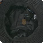 PRADA RE-NYLON BUCKET HAT S BLACK - Image 4