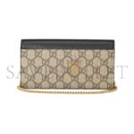 GUCCI GG MARMONT BI-COLOR WALLET ON CHAIN ��54658517WAG1283 (19*10cm) - Image 2