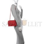 CHANEL LAMBSKIN QUILTED MEDIUM DOUBLE FLAP DARK A01112 (25.5*15*7cm) - Image 2