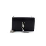 YSL KATE TASSEL SILVER CHAIN CHAIN CROSSBODY BAG TCT3541190518 (19*12.5*4cm)