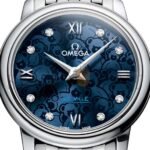 OMEGA DE VILLE PRESTIGE ORBIS BLUE WATCH 424.10.40.20.03.003 - Image 3