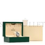 ROLEX STAINLESS STEEL 18K WHITE GOLD DIAMOND MOTHER OF PEARL 31MM OYSTER PERPETUAL DATEJUST WATCH ROMAN 178274 - Image 2