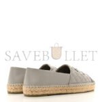 CHANEL LAMBSKIN QUILTED CC ESPADRILLES G29762 - Image 4