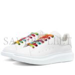 ALEXANDER MCQUEEN RAINBOW LACE OVERSIZED SNEAKER 553680WHX9P9035 - Image 2