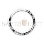 ROLEX DATEJUST 41 OYSTER, 41 MM, OYSTERSTEEL AND WHITE GOLD WATCH 126334-0009 - Image 5