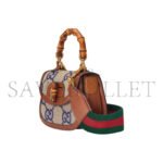 GUCCI BAMBOO 1947 JUMBO GG MINI BAG 686864 (17*12*7.5cm) - Image 4