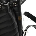 YSL LOULOU SMALL BACKPACK BLACK IN QUILTED LEATHER 516272909633 (26*22*11cm) - Image 6
