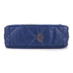 CHANEL 19 FLAP BAG IN NAVY BLUE LAMBSKIN AS1160 (26*16*9cm) - Image 3