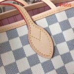 Louis Vuitton Damier Azur Canvas Neverfull MM N41605 Pink - Image 6
