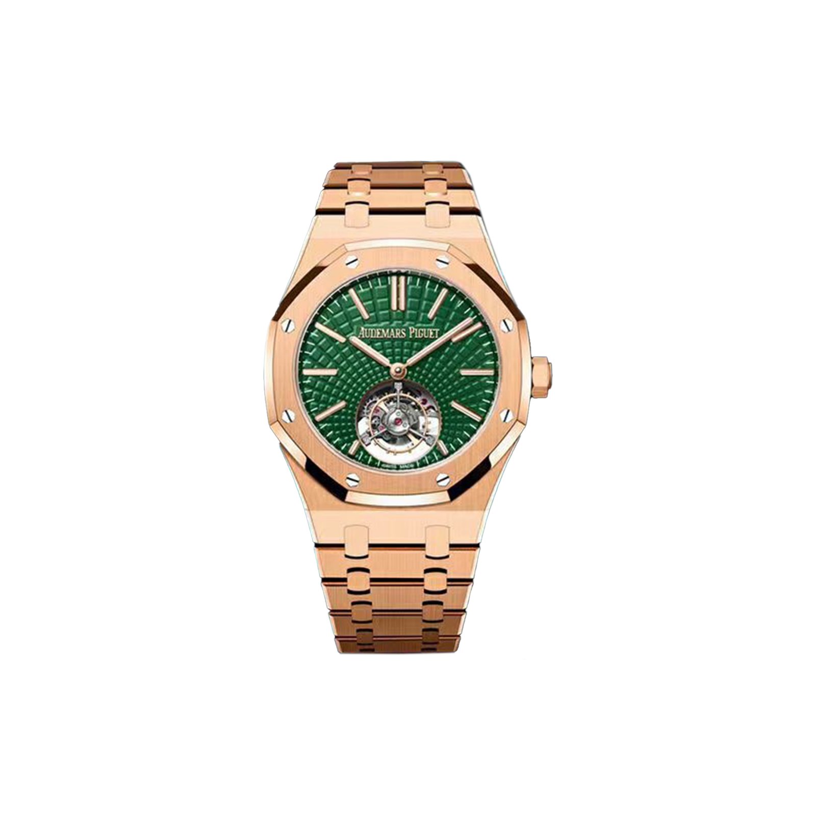 f2dedac59d37b848eab69f9dd9ceb938e3b2b413 AUDEMARS PIGUET ROYAL OAK FLYING TOURBILLON AUTOMATIC WATCH 26533OR.OO.1220OR.01 - Image 1