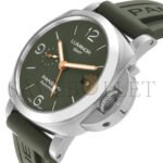 PANERAI LUMINOR 1950 GMT GREEN DIAL MS DHONI EDITION WATCH PAM01056 - Image 4