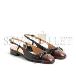 VALENTINO VALET DU ROI KID SLINGBACK BALLERINA 25MMM 6W0S0MH0DDT_BXV - Image 2