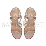 VALENTINO ROCKSTUD ANKLE STRAP SANDAL 90MM 5W2S0749VBP_P45 - Image 4