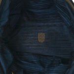 PRADA NYLON TESSUTO IMPUNTU QUILTED SHOULDER BAG NAVY (34*20*17cm) - Image 4