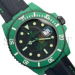 ROLEX SUBMARINER DIW CARBONO VERDE WATCH 116610 - Image 2